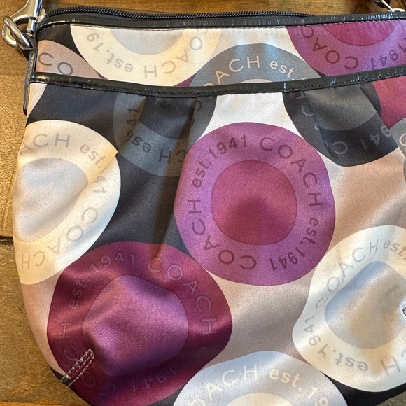 COACH Satiny Circle Crossbody Adjustable Strap - Picture 5 of 12